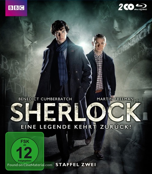 &quot;Sherlock&quot; - German Blu-Ray movie cover