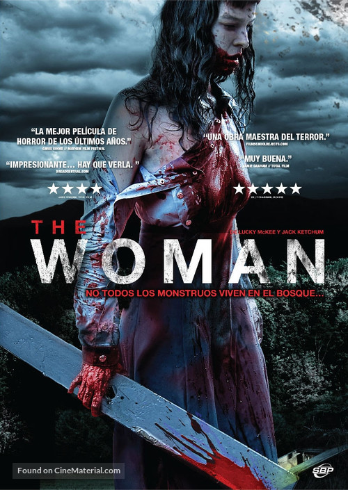 The Woman - Spanish DVD movie cover
