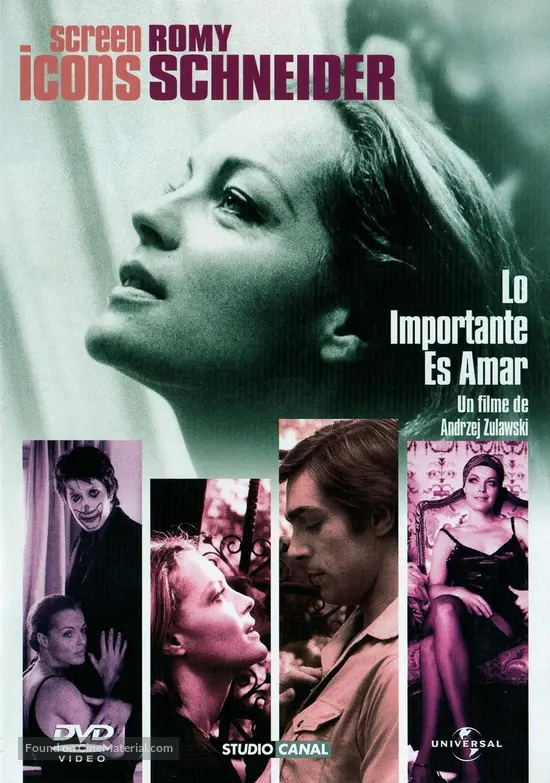 L&#039;important c&#039;est d&#039;aimer - Spanish DVD movie cover