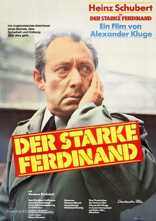 Starke Ferdinand, Der - German Movie Poster