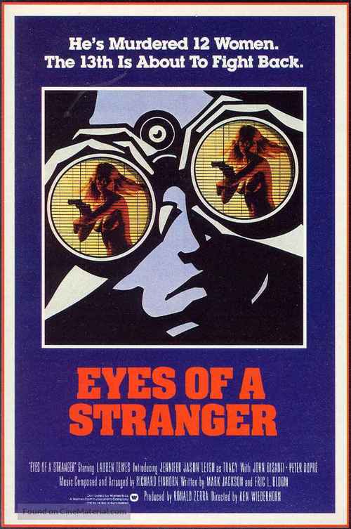 Eyes of a Stranger - Movie Poster