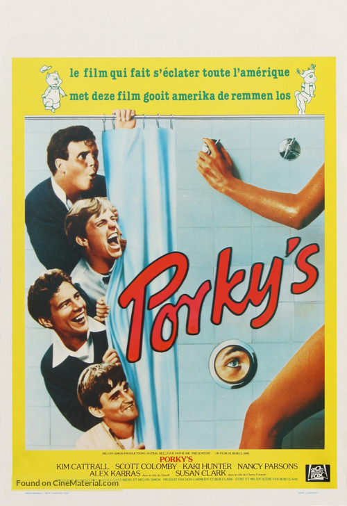 Porky&#039;s - Belgian Movie Poster