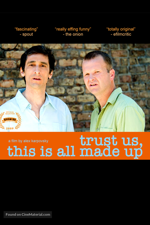 Trust Us, This Is All Made Up - DVD movie cover