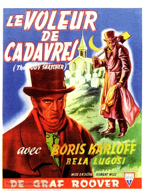 The Body Snatcher - Belgian Movie Poster