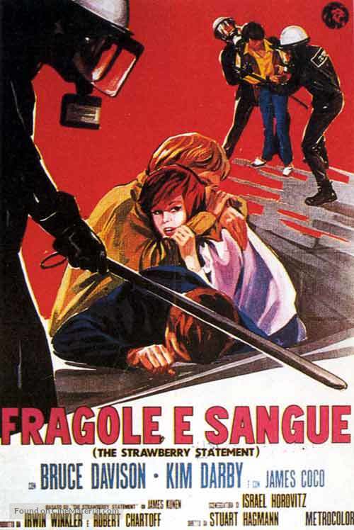 The Strawberry Statement - Italian Movie Poster