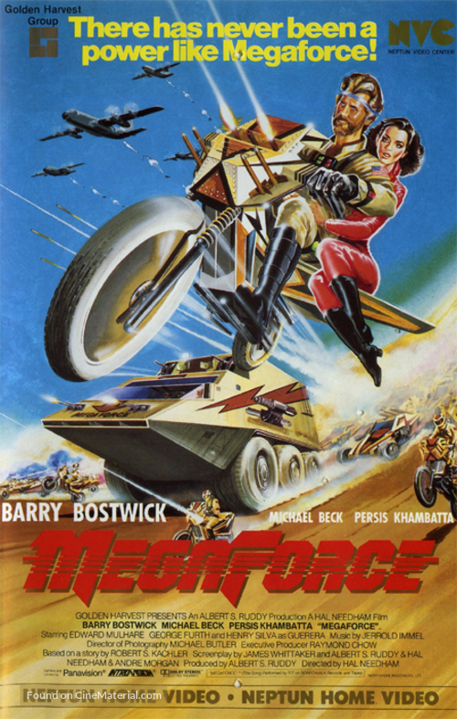 Megaforce (1982) movie cover