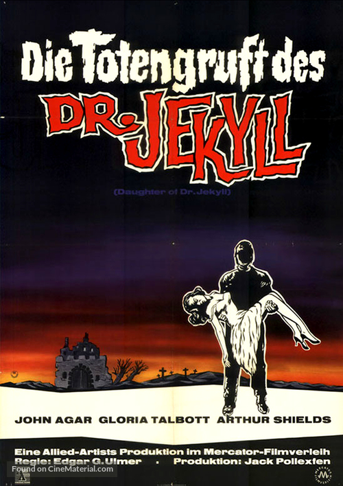 Daughter of Dr. Jekyll - German Movie Poster