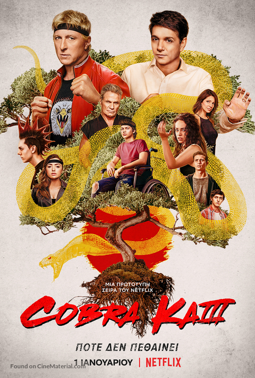 &quot;Cobra Kai&quot; - Greek Movie Poster
