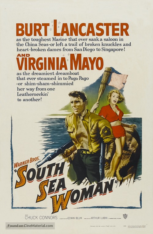 South Sea Woman - Movie Poster