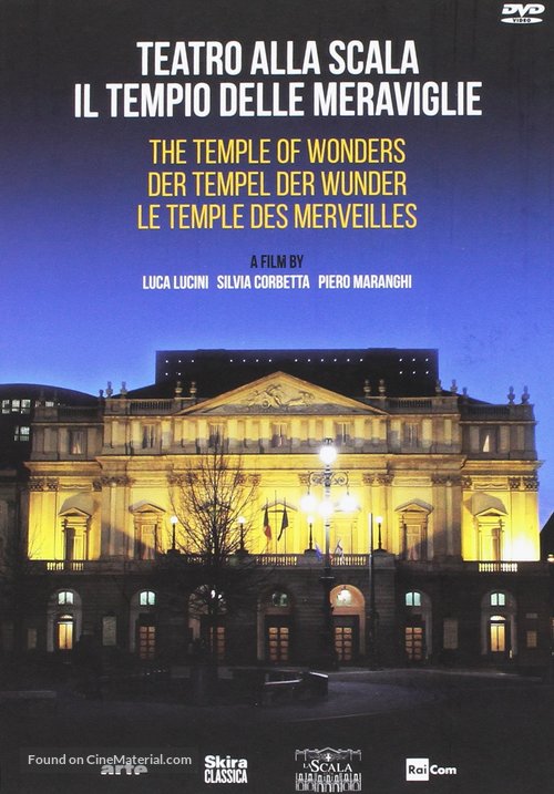 Teatro alla Scala: Il tempio delle meraviglie - Italian DVD movie cover