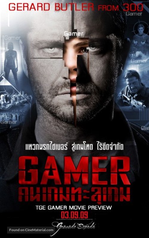 Gamer - Thai Movie Poster