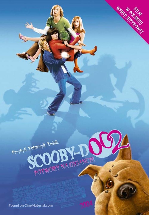 Scooby Doo 2: Monsters Unleashed - Polish Movie Poster