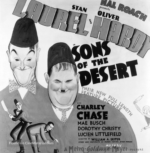 Sons of the Desert - poster