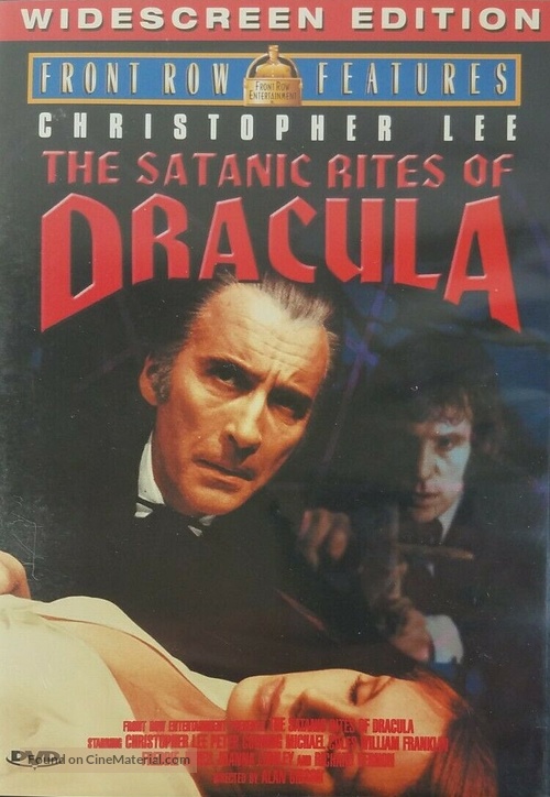 The Satanic Rites of Dracula - Canadian DVD movie cover