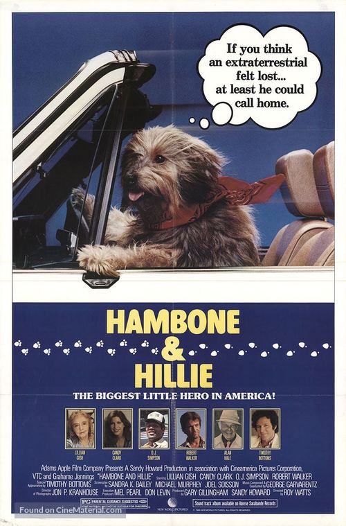 Hambone and Hillie - Movie Poster