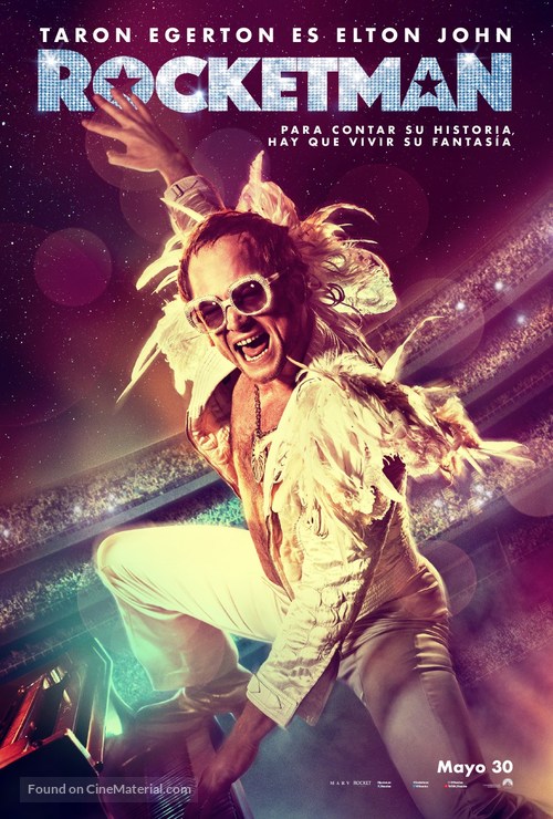 Rocketman - Colombian Movie Poster