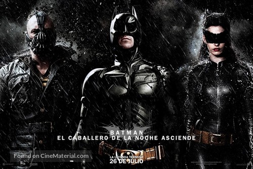 The Dark Knight Rises - Chilean Movie Poster