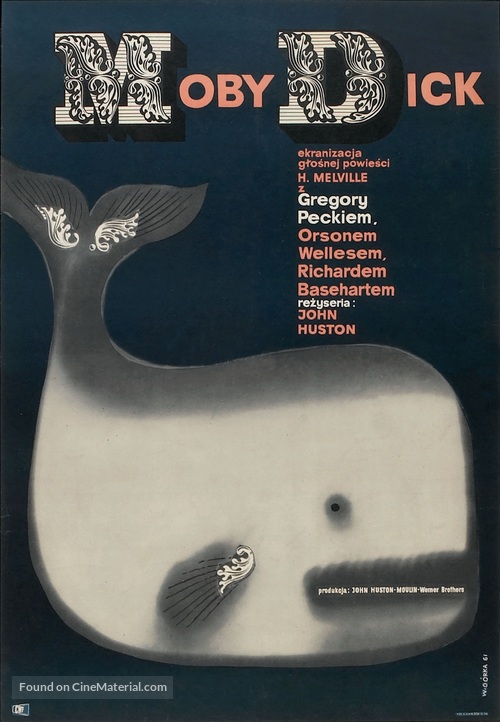Moby Dick - Polish Movie Poster