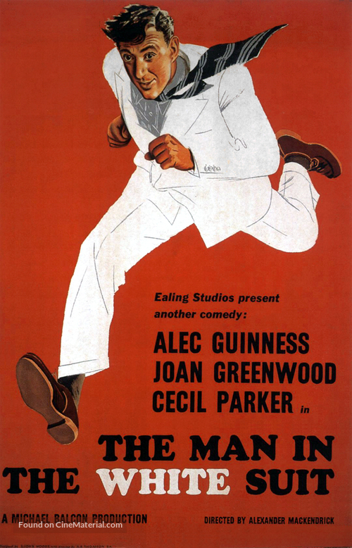 The Man in the White Suit - British Movie Poster