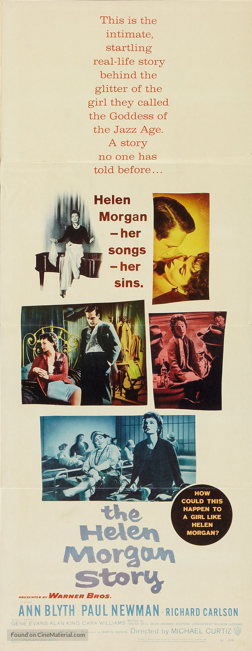 The Helen Morgan Story - Movie Poster