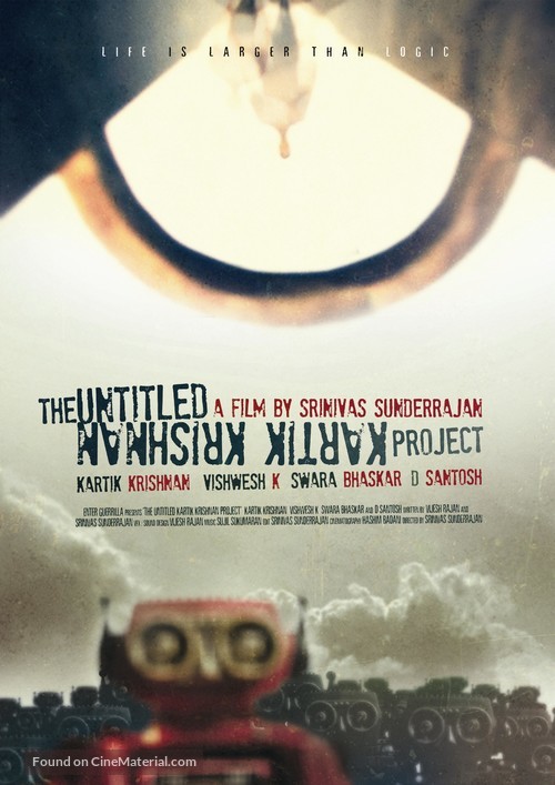 The Untitled Kartik Krishnan Project - Indian Movie Poster