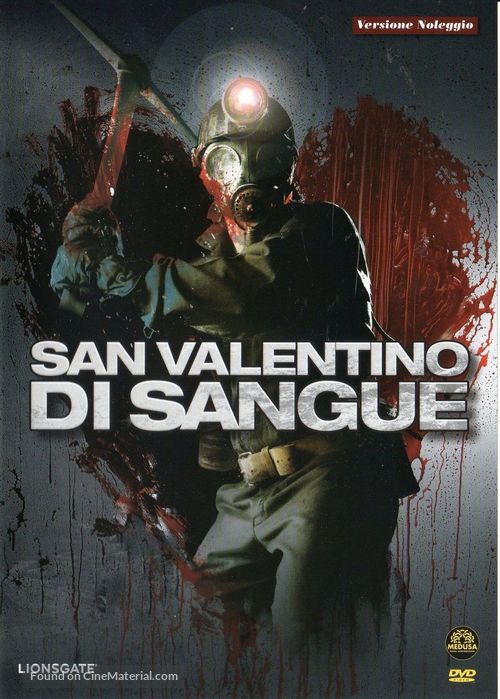 My Bloody Valentine - Italian DVD movie cover