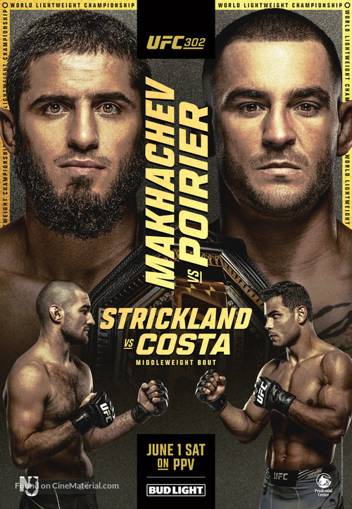 UFC 302: Makhachev vs. Poirier - Movie Poster