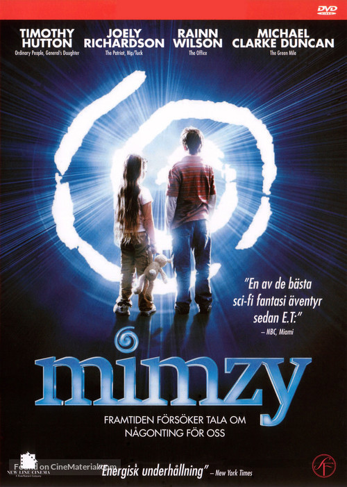 The Last Mimzy - Swedish DVD movie cover