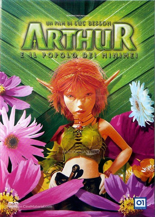 Arthur et les Minimoys - Italian Movie Poster