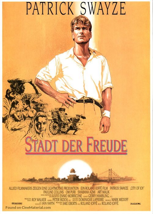 City of Joy - German Movie Poster