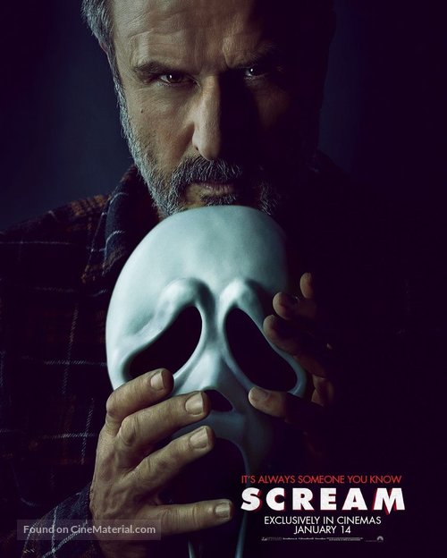 Scream - British Movie Poster