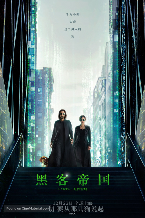 The Matrix Resurrections - Chinese Movie Poster