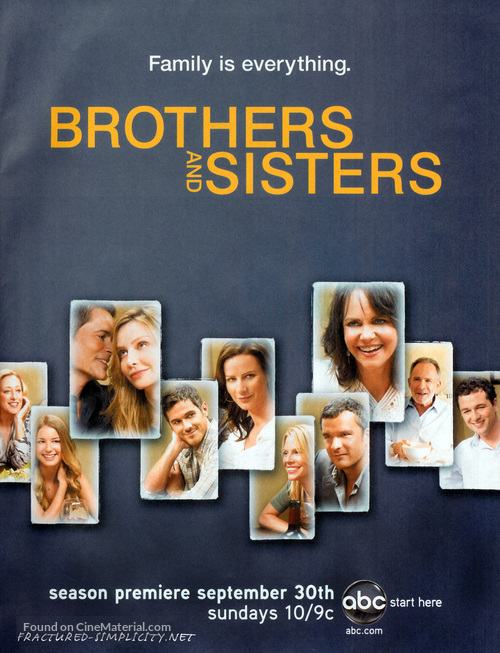 &quot;Brothers &amp; Sisters&quot; - poster