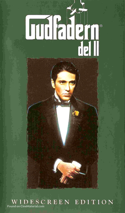 The Godfather: Part II - Swedish VHS movie cover