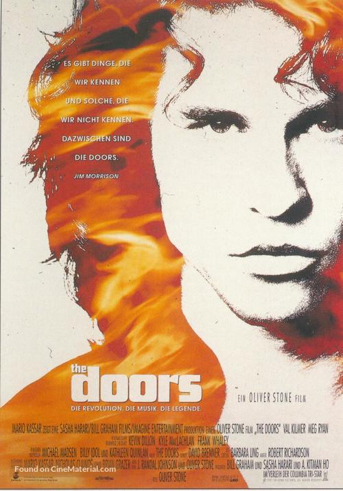 The Doors - German Movie Poster