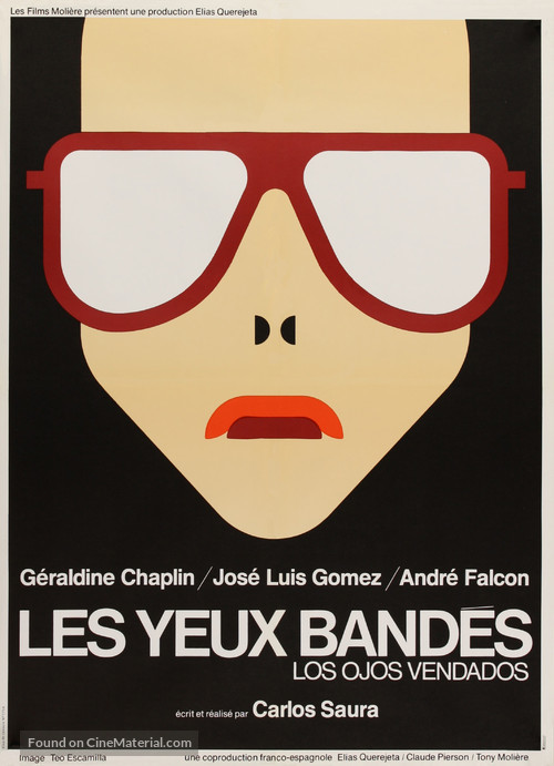 Los ojos vendados - French Movie Poster