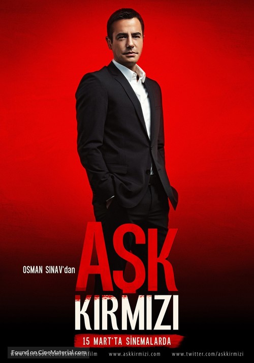 Ask Kirmizi - Turkish Movie Poster