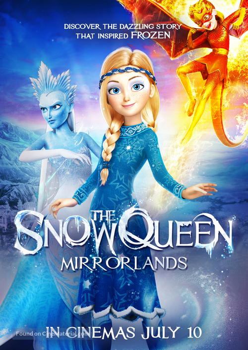 The Snow Queen: Mirrorlands - British Movie Poster