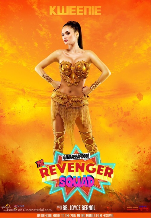 Gandarrappido!: The Revenger Squad - Philippine Movie Poster