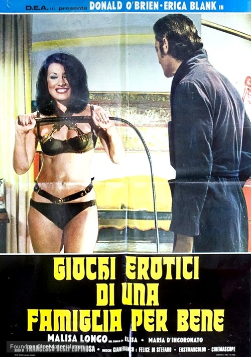 Giochi erotici di una famiglia per bene - Italian Movie Poster