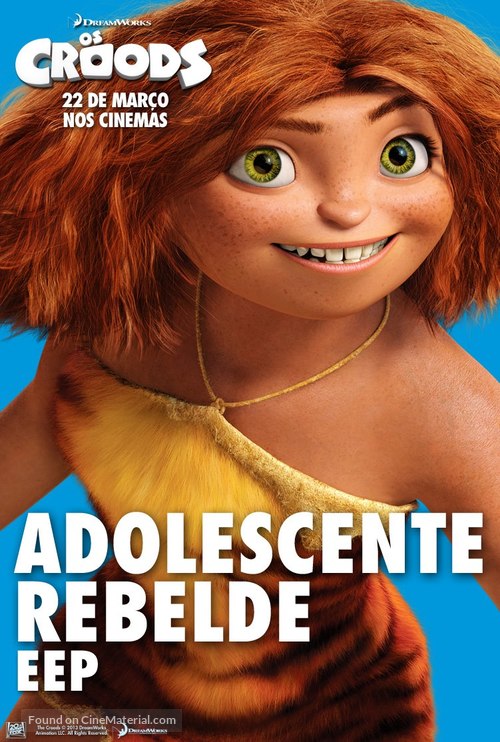 The Croods - Brazilian Movie Poster