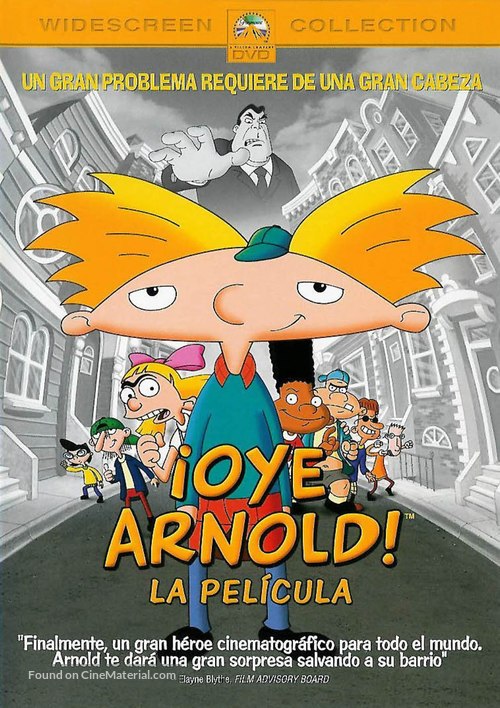 Hey Arnold! The Movie - Spanish Movie Cover