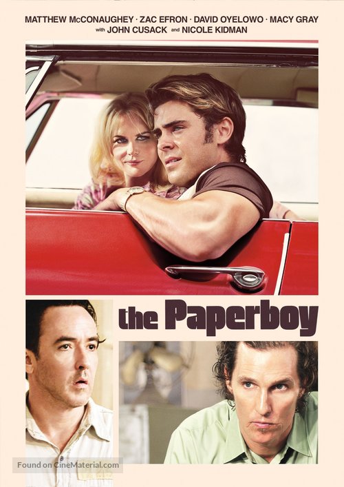 The Paperboy - DVD movie cover