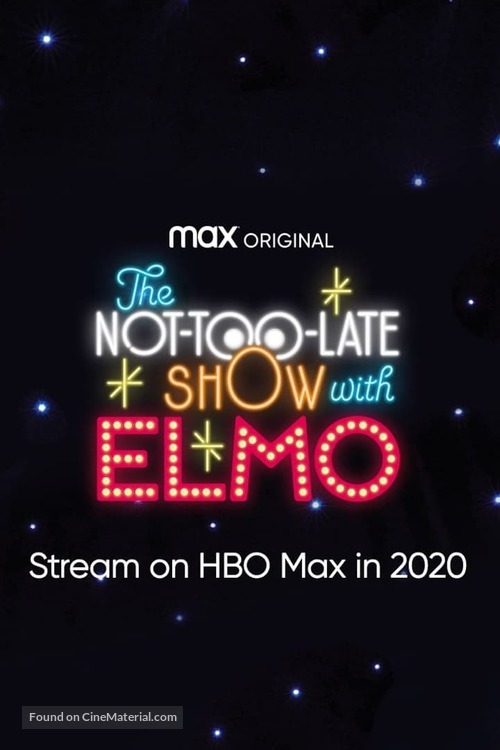 &quot;The Not Too Late Show with Elmo&quot; - Movie Poster