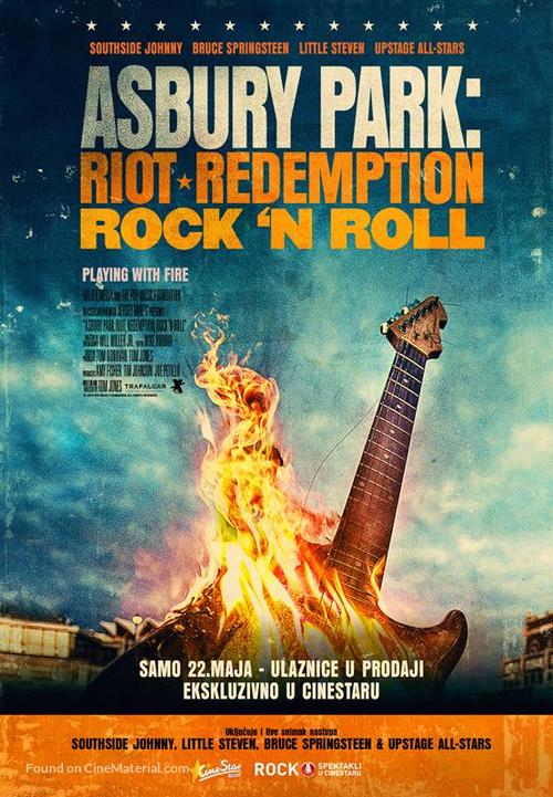 Asbury Park: Riot, Redemption, Rock &amp; Roll - Croatian Movie Poster