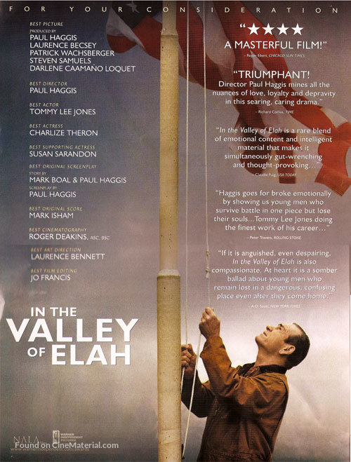 In the Valley of Elah - Movie Poster