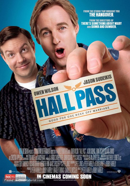 Hall Pass - Australian Movie Poster