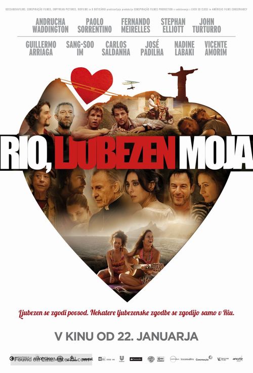 Rio, Eu Te Amo - Slovenian Movie Poster