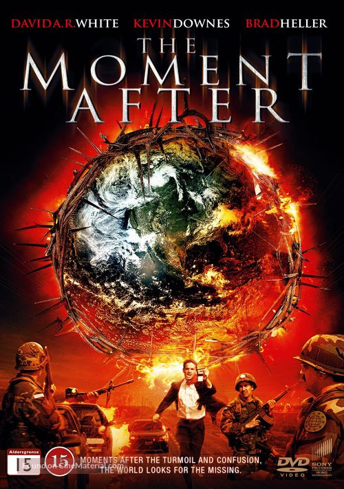 The Moment After - Danish DVD movie cover