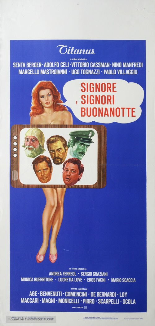 Signore e signori, buonanotte - Italian Movie Poster